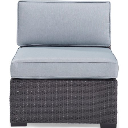 VERANDA Biscayne Armless Chair with Mist Cushions VE657927